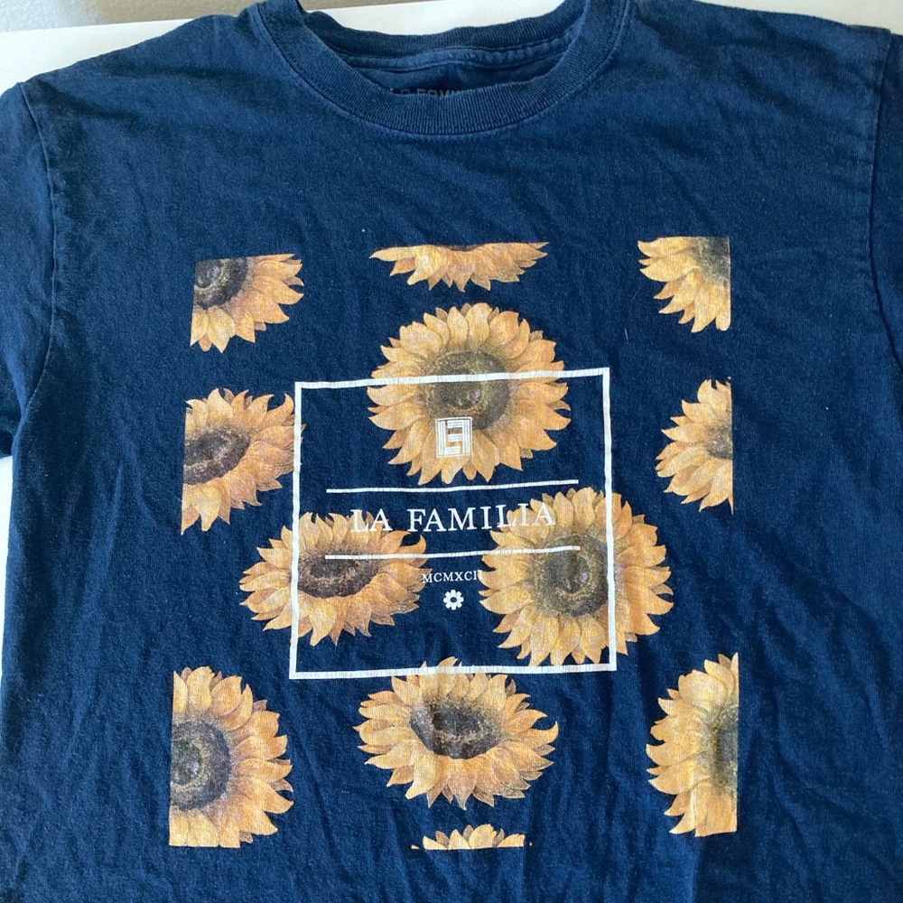 Blue, Small, Short sleeve, Tillys